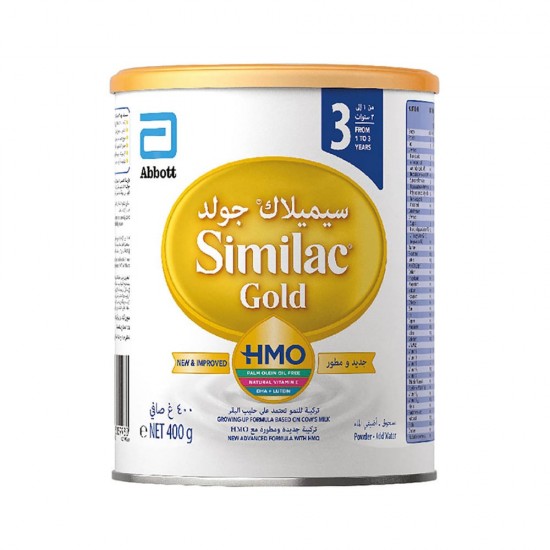 Similac Gold Milk No. 3, 400 grams package