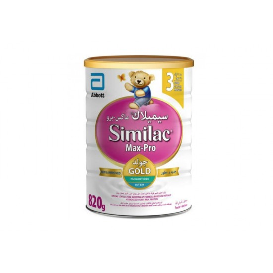 Similac Milk No. 3 Sensitive, 820 grams bottle