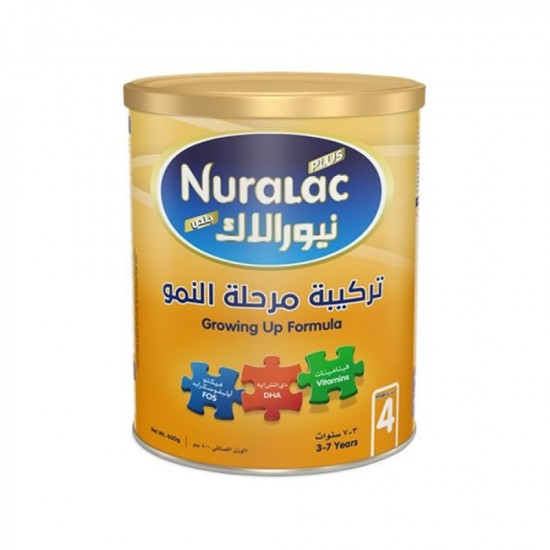 Nuralac Milk No. 4, 400 grams package