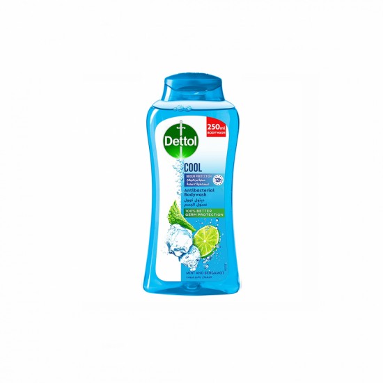 Dettol cool mint shower gel 250 with loofah