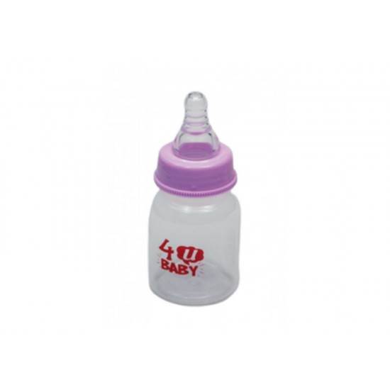 4U Baby Plastic Feeding Bottle 90ml without handle