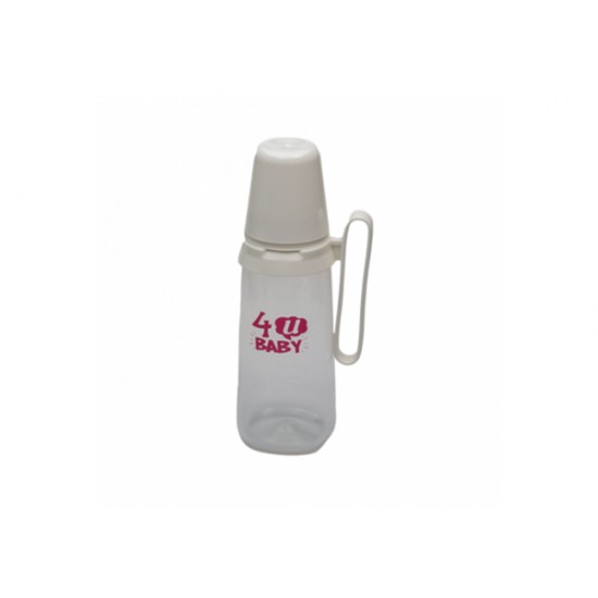 4U Baby Plastic Feeding Bottle 275 ml with Handle