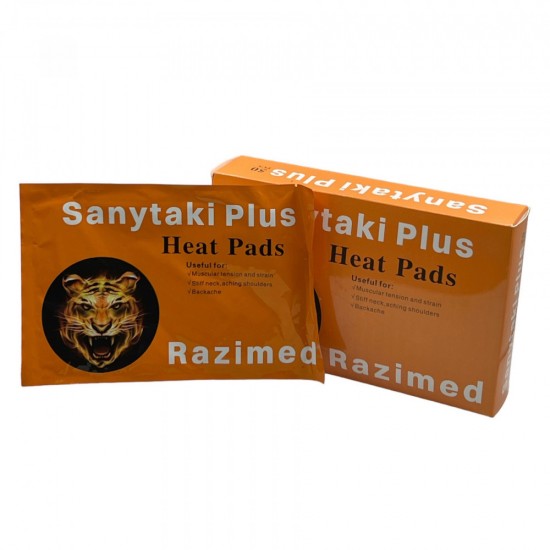 Sanitaki Plus Heat Pads Tiger Paste for Pain