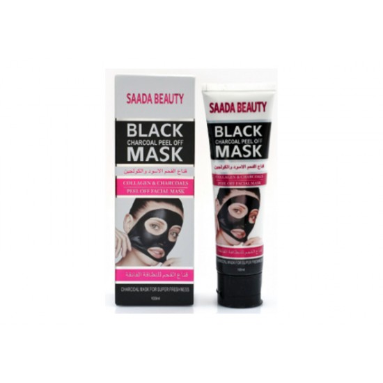 Saada Beauty Black Charcoal and Collagen Mask 100ml