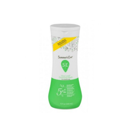 Summer Eve Cleansing Wash for Sensitive Areas with Aloe Vera 5*1 444 ml 2508