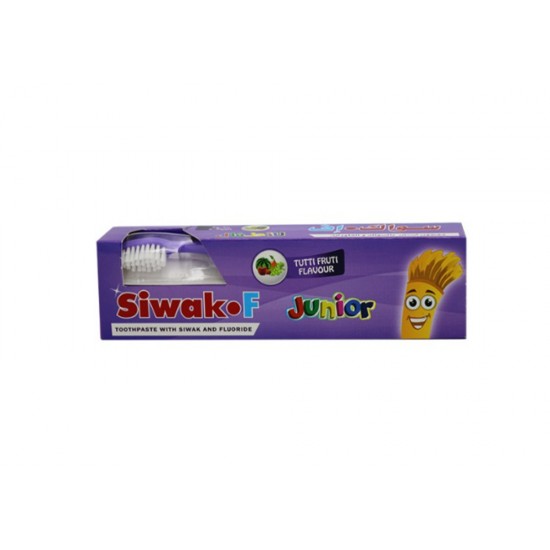 Siwak F fluoride toothpaste for children, Mauve, 50 grams