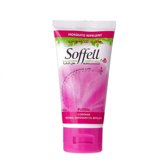 Soufel mosquito repellent cream with rose 50 ml