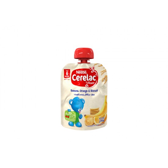 Cerelac mashed banana and apple baby food, 90 grams