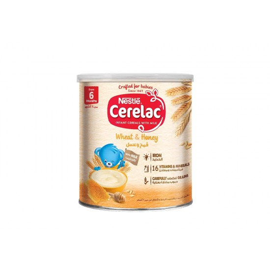 Cerelac food wheat and honey with milk, 1000 grams package 2126