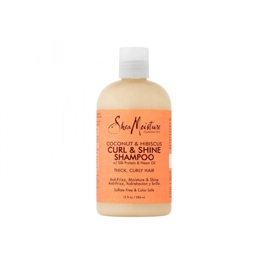 Shea Moisture Coconut & Hibiscus Shampoo 384 ml