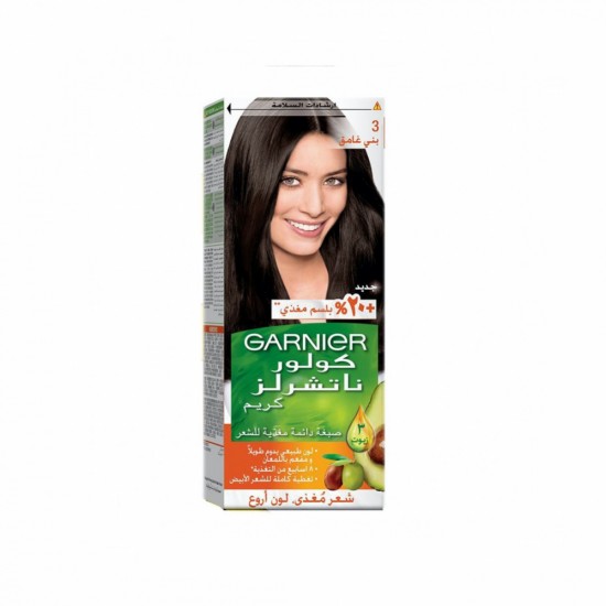 Garnier hair dye dark brown no. 3