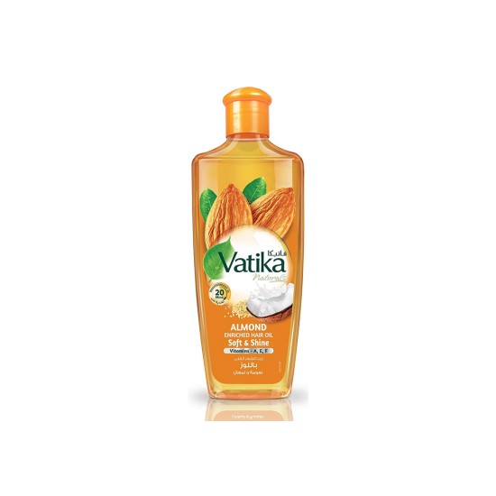 Vatika Almond Hair Oil Softness and Shine 200 ml