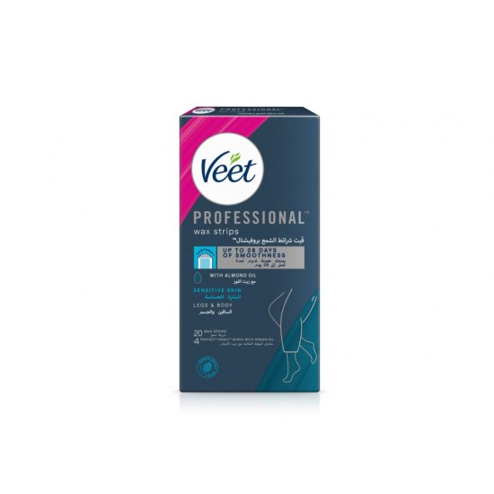 Veet wax strips for sensitive skin 20 pieces 5102