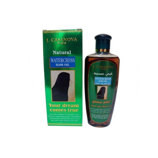 Casanova watercress hair oil 210 ml