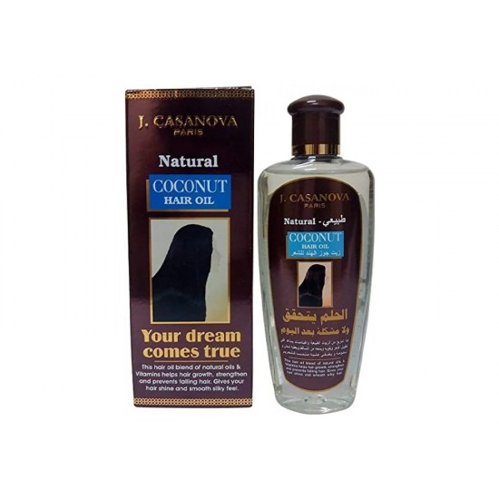 Casanova Coconut Oil for Silky Hair 210ml