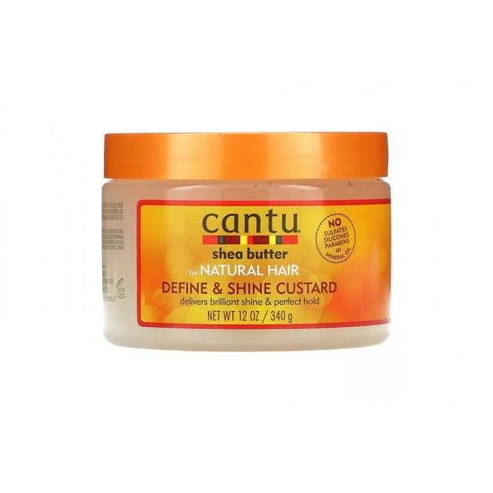 Cantu natural hair cream define and shine custard 340ml 0125