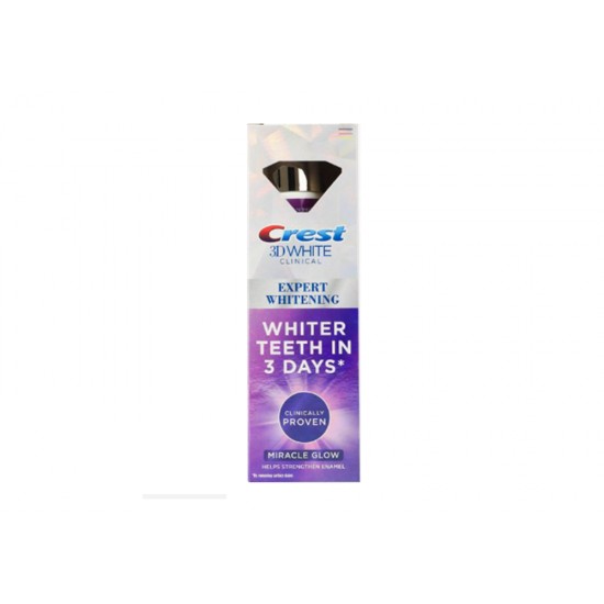 Crest 3D Extraordinary Glow Expert Whitening Toothpaste 75ml