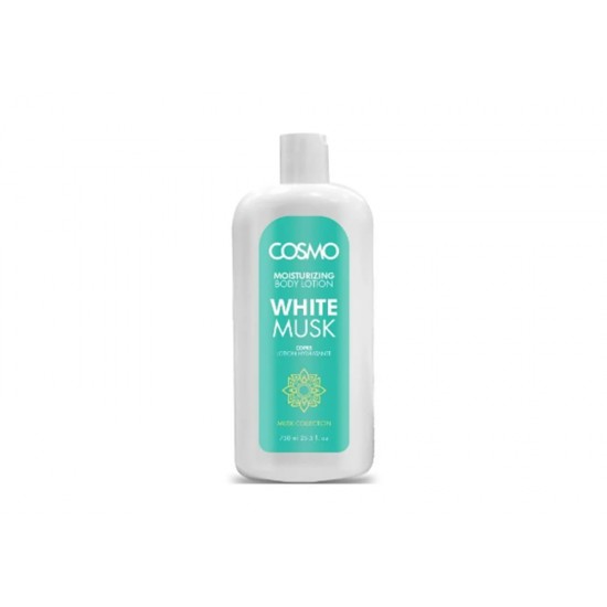 Cosmo white musk moisturizing lotion 750 ml