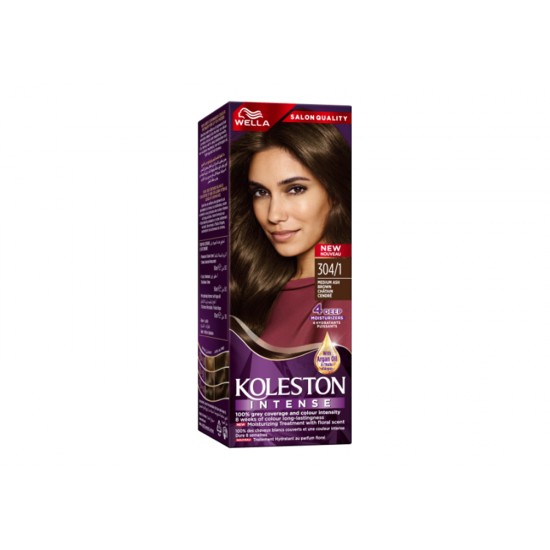 Koleston medium gray brown hair dye No. 304/1