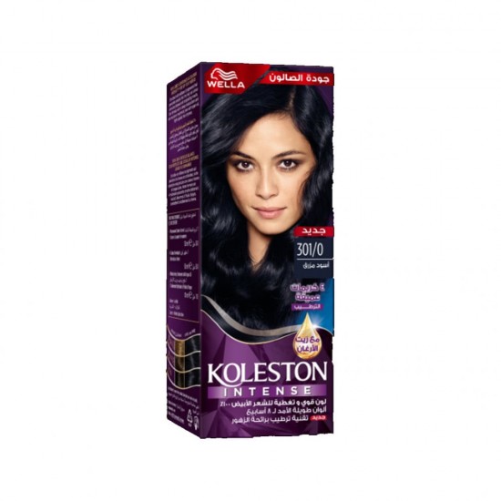 Koleston bluish black hair dye No. 301/0