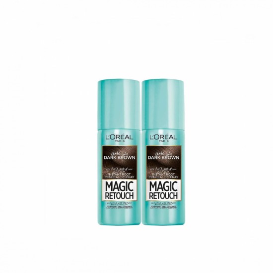 Loreal instant dye spray for white hair, brown, 75 ml