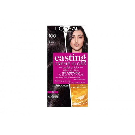 L\'Oreal Casting Black Hair Dye No. 100