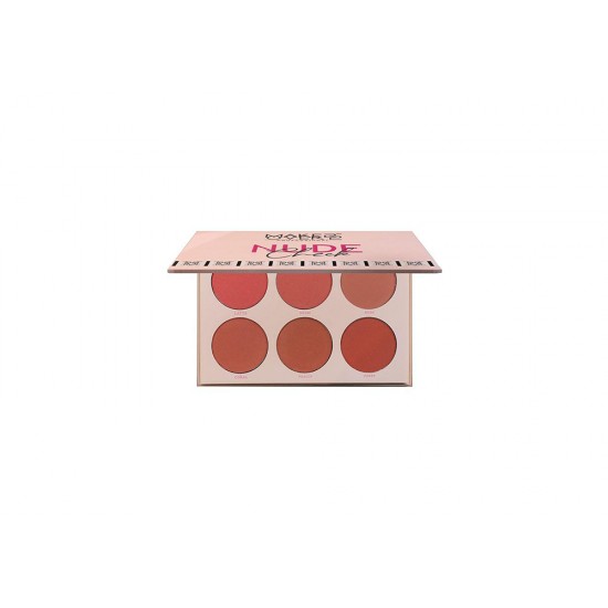 Make Over 22 Blush Palette Set NUDE M 3202