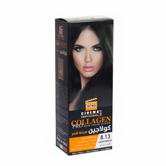 Nitro Canada Collagen Hair Dye Emerald Green No. 8.13