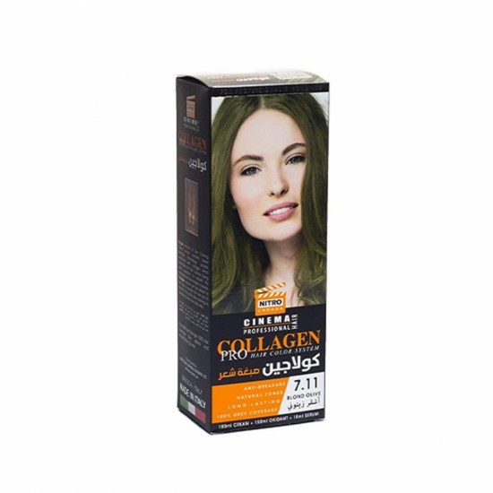 Nitro Canada Collagen Hair Dye Olive Blonde No. 7.11