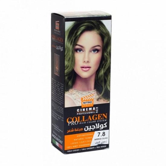 Nitro Canada Intense Olive Collagen Hair Dye No. 7.8