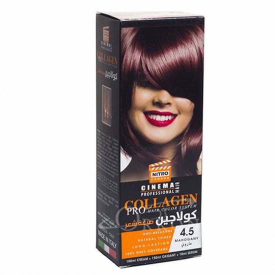 Nitro Canada Collagen Hair Dye Maroon No. 4.5