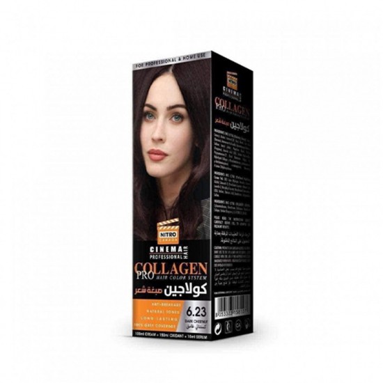 NeutroCanada Collagen Hair Dye Dark Chestnut No. 6.23