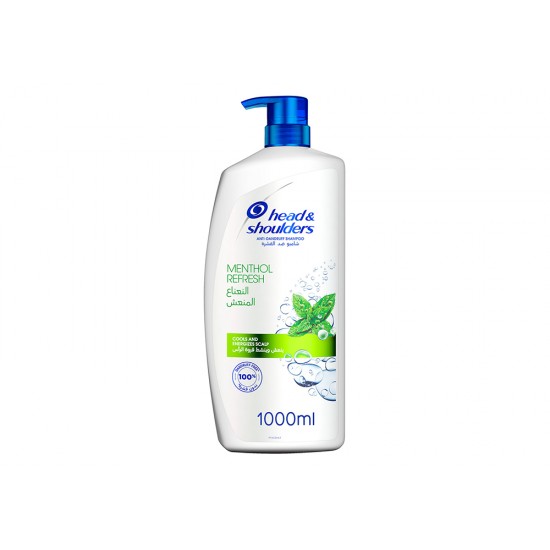 Head & Shoulders Refreshing Mint Anti-Dandruff Shampoo 1000ml