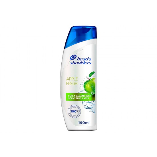 Head & Shoulders Apple Fresh Anti-Dandruff Shampoo for Oily Hair 190 ml