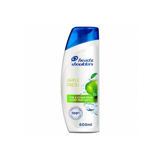 Head & Shoulders Apple Fresh Anti-Dandruff Shampoo for Oily Hair 600 ml