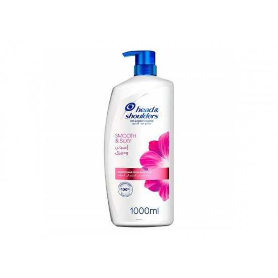 Head & Shoulders Smooth & Silky Anti-Dandruff Shampoo 1000ml