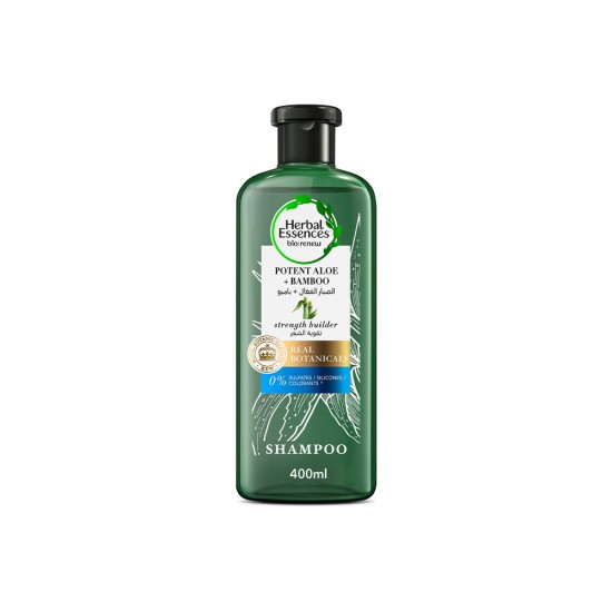 Herbal shampoo with aloe vera and bamboo 400 ml