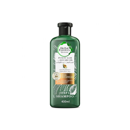 Herbal Essences shampoo for curly hair with aloe vera and avocado 400 ml