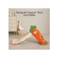 CARROT SLIDE S+BOTTOM BOARD+BALL RING 133X49X65CM ORANGE 28-XLB-11O