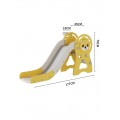 Foldable Dog Slide with Basketball ,Yellow