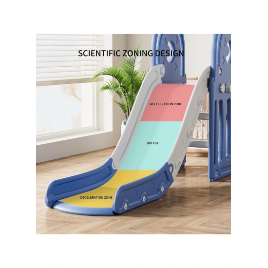 Foldable Owl Slide ,Blue