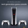 M5-PS5 Game Console Video Gamebox 20000+ Retro Arcade Games Built-in Speaker 2.4G Wireless Controller FOR PS1/CPS/FC/GBA