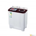 General Supreme Washing Machine Twin Tub 5 KG White/Red GSTT50TR