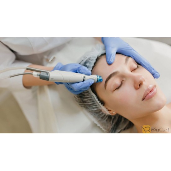 Hydrafacial skin cleansing