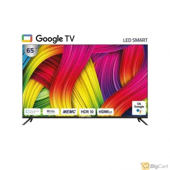 General Supreme 65 inch  Ultra HD (4K-UHD)  Smart Google TV (HDR) (Dolby Audio)  (Google TV)  GSG654KC