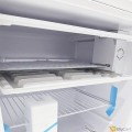 GVC Pro Single Door Refrigerator 2.7 Feet - White - GVCRF-120W