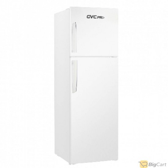 GVC Pro Double Door Refrigerator - 9 Feet, White GVRF-450W