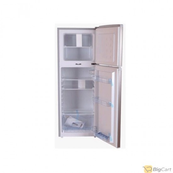 GVC Pro Double Door Refrigerator - 5 Feet - GVCRF-260S, Silver