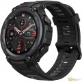 Amazfit T-Rex Pro Smartwatch Fitness Watch with Built-in GPS Military Standard Certified 18 Day Battery Life SpO2 Heart Rate Monitor 100+ Sports Modes 10 ATM Waterproof Music Control Black