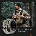 Amazfit T-Rex Pro Smartwatch Fitness Watch with Built-in GPS Military Standard Certified 18 Day Battery Life SpO2 Heart Rate Monitor 100+ Sports Modes 10 ATM Waterproof Music Control Gray